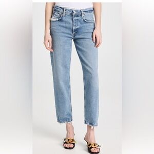 Agolde Kye mid rise straight crop - size 27